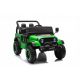  GRANDE JEEP RETRO AUTO A BATTERIA PER BAMBINI DUE MOTORI 90W 24V TELECOMANDO