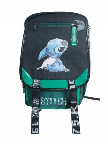  Zaino scolastico multiscomparto Lilo e Stitch hnaun Sfumature di verde