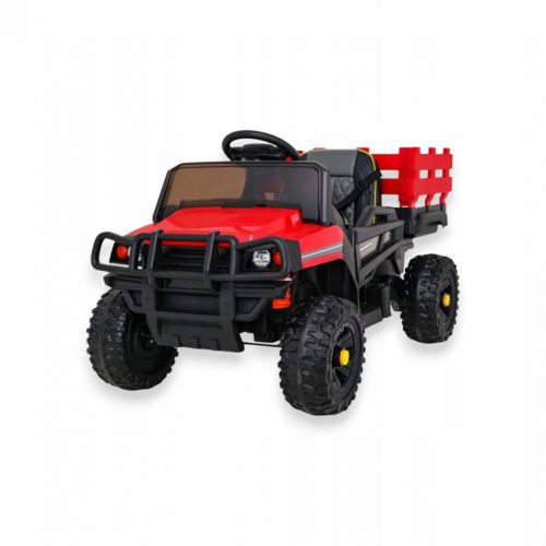  Auto per bambini Farmer Pick-up Rossa + Telecomando + Baule + Pala + EVA