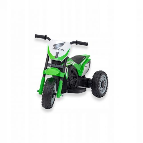  Moto Cross Honda CRF 450R Verde 3 ruote Triciclo Audio Clacson