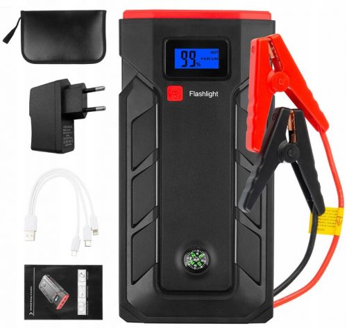  POWER BANK AVVIATORE PER AUTO 12V 10400mAh