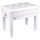  PANCA PER PIANO V-TONE 2 WH CON CONTENITORE, BIANCO