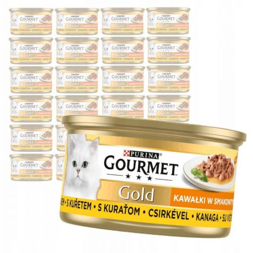  Purina Gourmet Gold Sauce Delights Pollo 12 x 85g