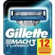  Cartucce per rasoio Gillette Mach3 Turbo 12 pz.