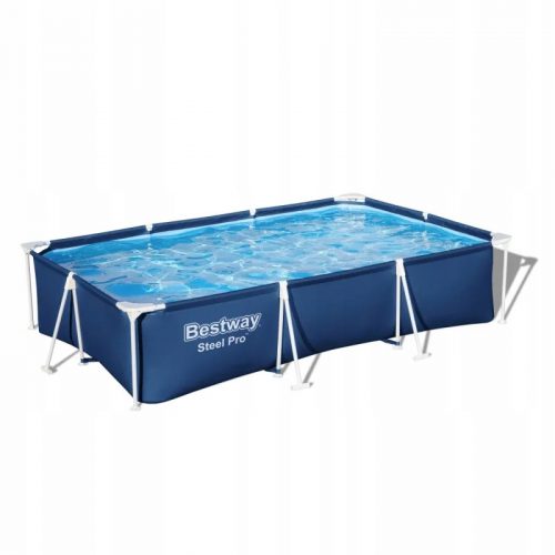  Piscina con cornice rettangolare Bestway 259 x 170 cm