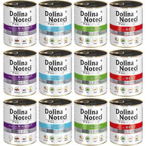  DOLINA NOTECI alimento per cani in scatola MIX DI GUSTI 800g