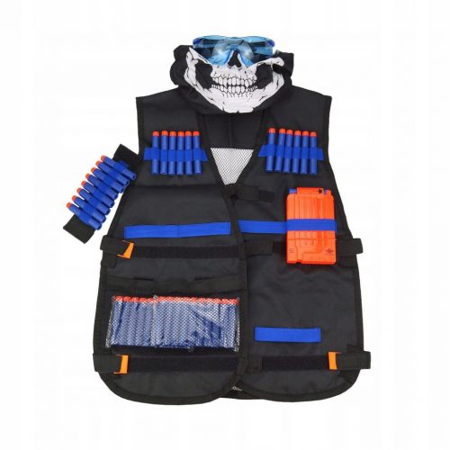  Set di gilet con pistola della serie Nerf n-strike