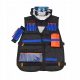  Set di gilet con pistola della serie Nerf n-strike