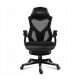  Sedia da gaming girevole in carbonio Huzaro Combat 3.0