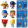 BRAWL STARS SET DA 6 FIGURINE BIBI + NITA + PIPER + BO + PENNY + JESSIE