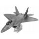  Combattente F-22 Raptor Metal Earth, modello a colori