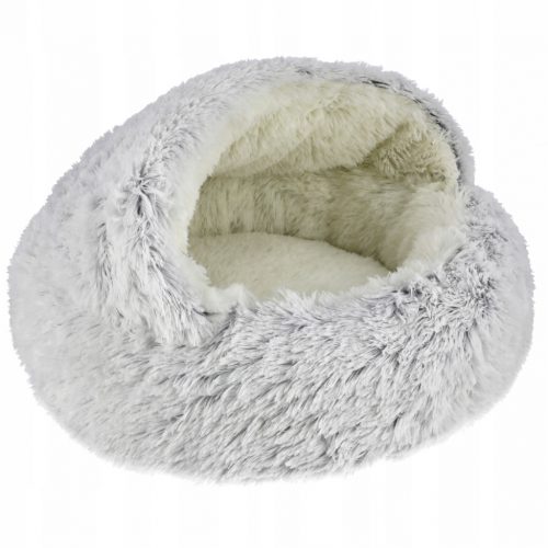  Box PELUCHE LETTO ROTONDO PER CANE GATTO cuscino lettino 60x60