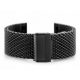  Bracciale Pacific 12 - maglia HQ - nero 26 mm