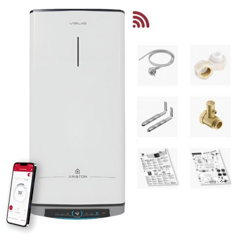  Ariston Velis Dune Wifi 50 Scaldabagno Piatto Elettrico Caldaia