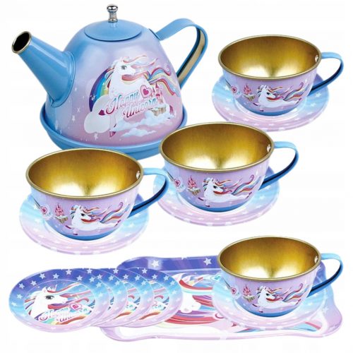  SET DA TÈ UNICORNO GRANDE VASSOIO PIATTI TAZZE SET DA CUCINA