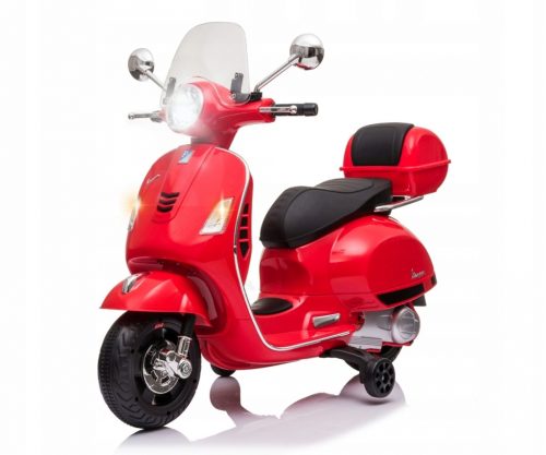  Vespa GTS Super Red Milly Mally moto elettrica per bambini a batteria