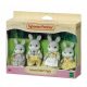  Sylvanian Families Famiglia di conigli grigi 4030