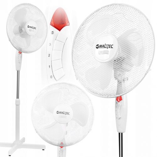  Ventilatore da pavimento MalTec WL65, bianco