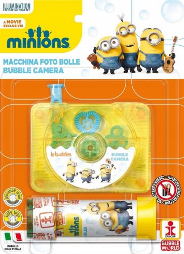  APPARECCHIO PER FARE BOLLE DI SAPONE BOLLE DI SAPONE MINIONS BLISTER