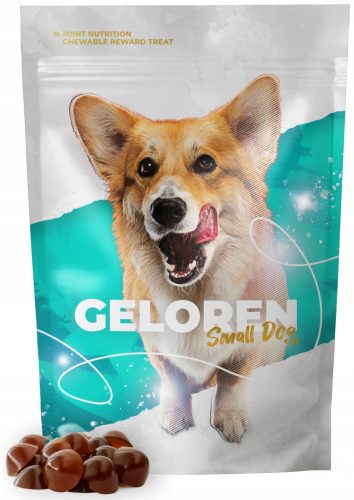  Integratori per cani Gelatine Geloren 180 g 60 pz.