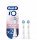  Inserti originali Oral-b iO Ultimate Clean Black, bianchi, 2 pezzi