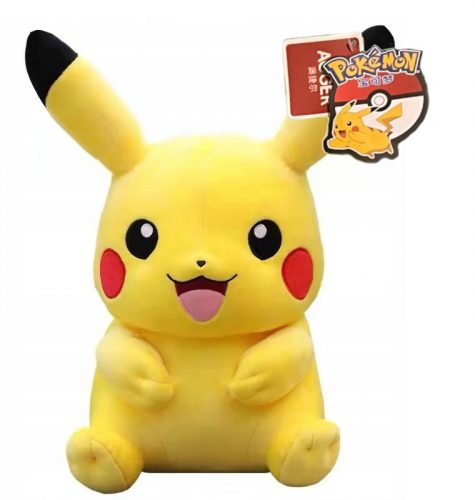  GRANDE MASCOTTE PIKACHU PIKACZU PELUCHE POKEMON 29 cm ORIGINALE