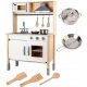  Cucina Grande in Legno per Bambini + Accessori XL