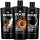  Grande set di gel doccia Axe Dark Temptation Nero e Africa 3x 700 ml