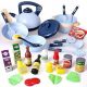  Set di 30 accessori da cucina, pentole, padelle, salse, spatole