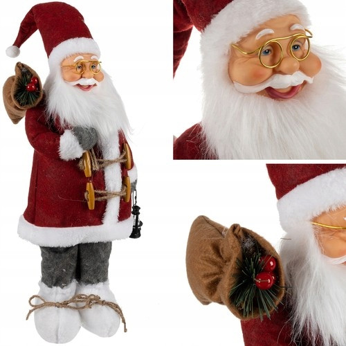  Babbo Natale per Natale Figurina festiva Grande 45 cm Decorazione ornamentale XL