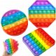  Sensori di bolle push pop Giocattolo sensoriale in silicone Fidget Toy 3