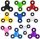  Fidget Spinner Bulk 10 pezzi, giocattolo per adolescenti e adulti,