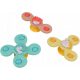  Giocattolo Spinner Fidget per bambini, ventosa impermeabile per fiori per bambini da 3 pezzi