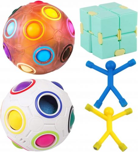  Giocattoli sensoriali per bambini: set di giocattoli Fidget con palline