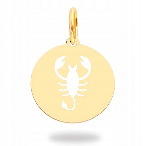  Ciondolo in oro SCORPIONE PR.585 SEGNO ZODIACALE