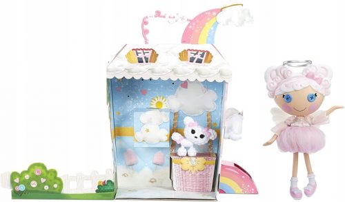  Lalaloopsy Cloud E. Sky Bambola Angelo di Barbonc Grande bambola di pezza 33 cm