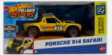  Ritorno del veicolo pull-back Hot Wheels Porsche 914 Safari