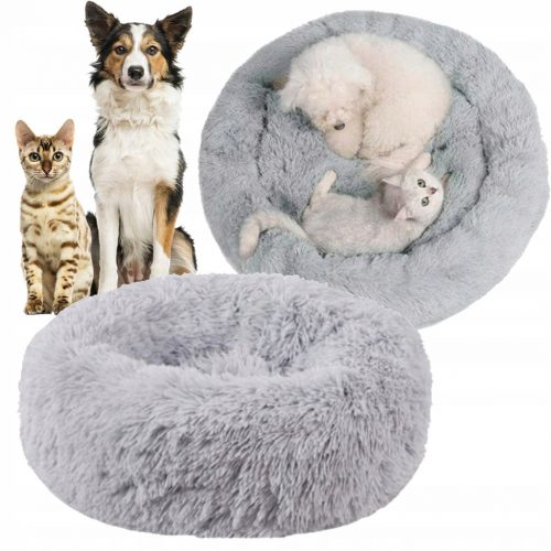  LETTINO PER CANI E GATTI CUSCINO SOFFICE PELUCHE 80 cm