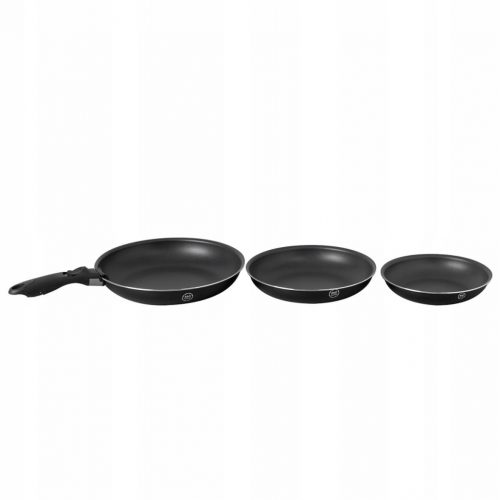  MG home Clever Kitchen set padelle 7105022005B nero 4 pz.