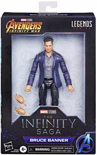  BRUCE BANNER Figura d'azione Hasbro MARVEL Legends AVENGERS Infinity Saga F8554