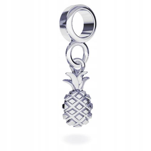  FRUTTI ANANAS Charm pendente in argento per bracciali componibili, argento 925