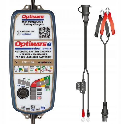  Caricabatterie Tecmate OptiMate 6 Select TM370