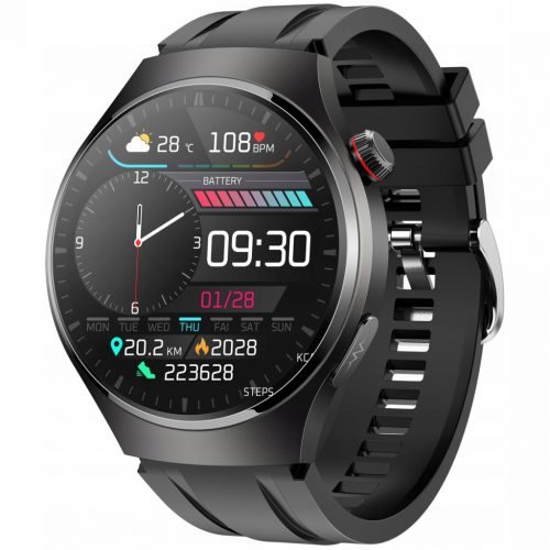  SMARTWATCH ENTRA CADRAN ECG GLUCOMETRO POLSO PRESSIONE SANGUIGNA CHIAMA MENU PL