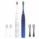  SET spazzolino sonico OCLEAN Flow blu + bianco + 4 punte