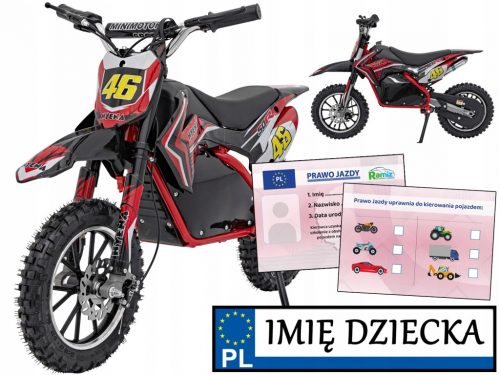  MOTORE ELETTRICO grande e potente Renegade 50R mini cross, MOTORE da 500 W