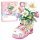  BLOCCHI CREATORE LOGO FIORI NELLA SCARPA ALBERO DI FIORI PUZZLE 3D BOUQUET DI FIORI