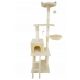  GRANDE GATTI ALTO PER GATTI TORRE, LETTIERA, BEIGE CHIARO