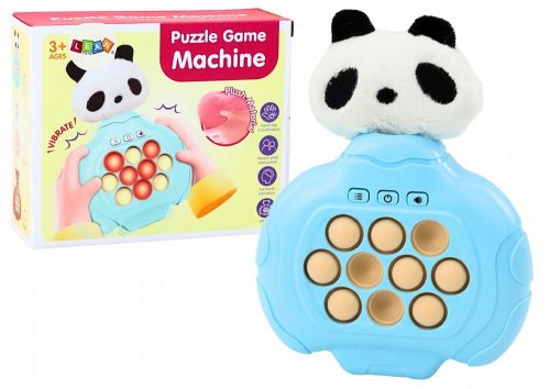  Pop-It Panda Gioco Peluche Blu Arcade Console Pad Vibrazioni