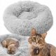  LETTINO IN PELUCHE PER CANE GATTO lettino nido CUSCINO CUSCINO tondo