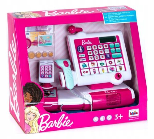  Registratore di cassa Klein Barbie Shop con scanner 9339